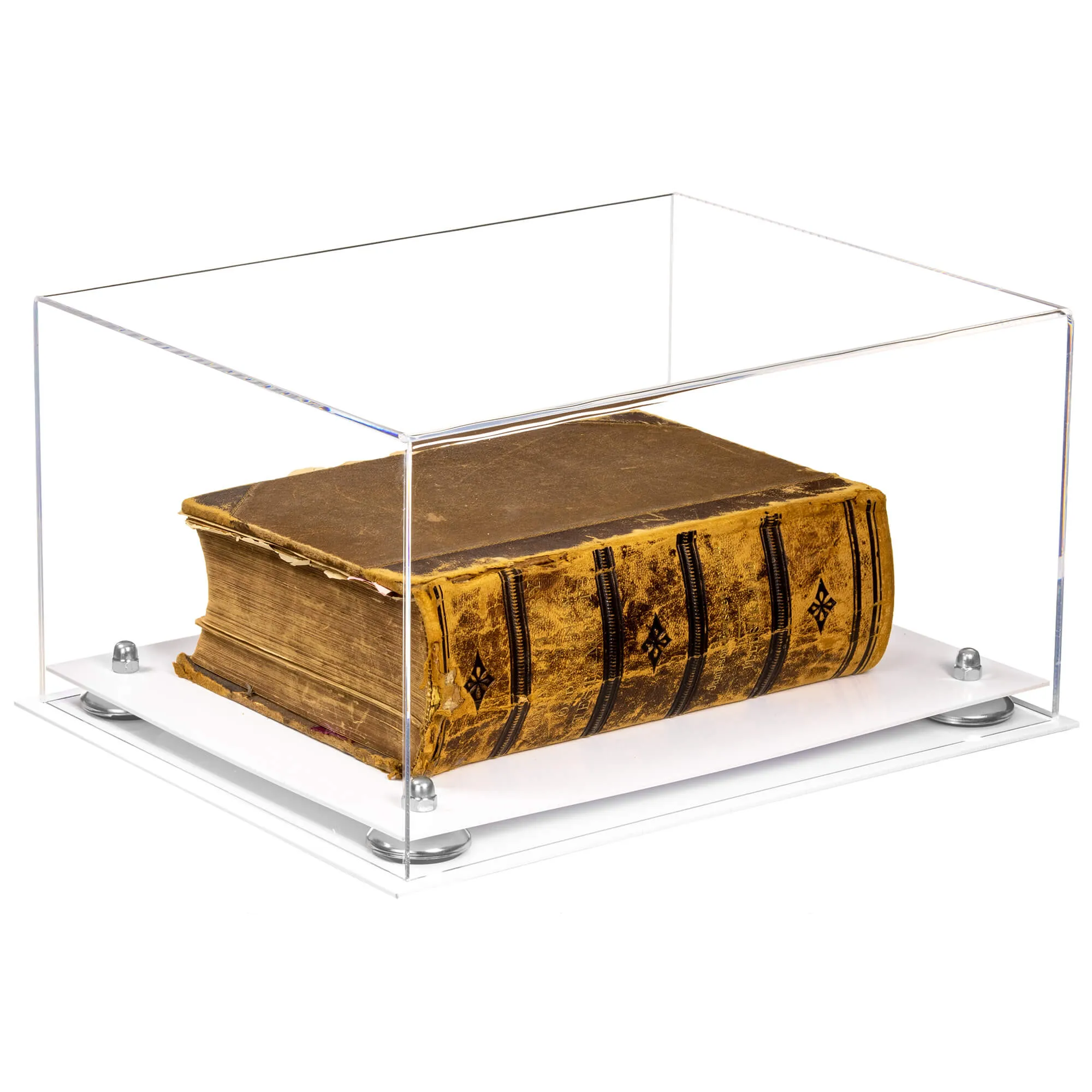 Acrylic Versatile Large Display Case 15.25 x 12 x 8 - Clear (A026/V12)