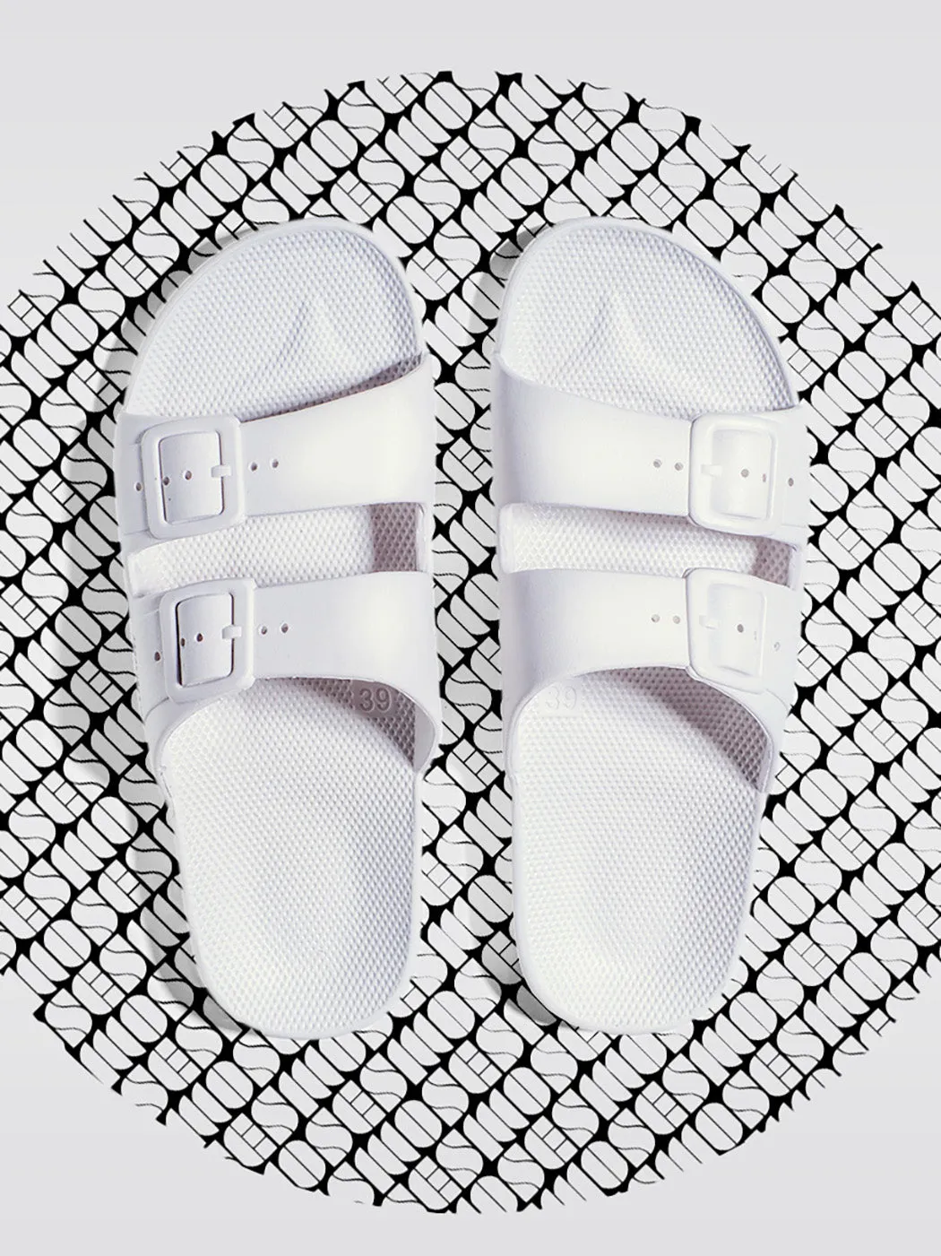 Adult Moses Sandal - White