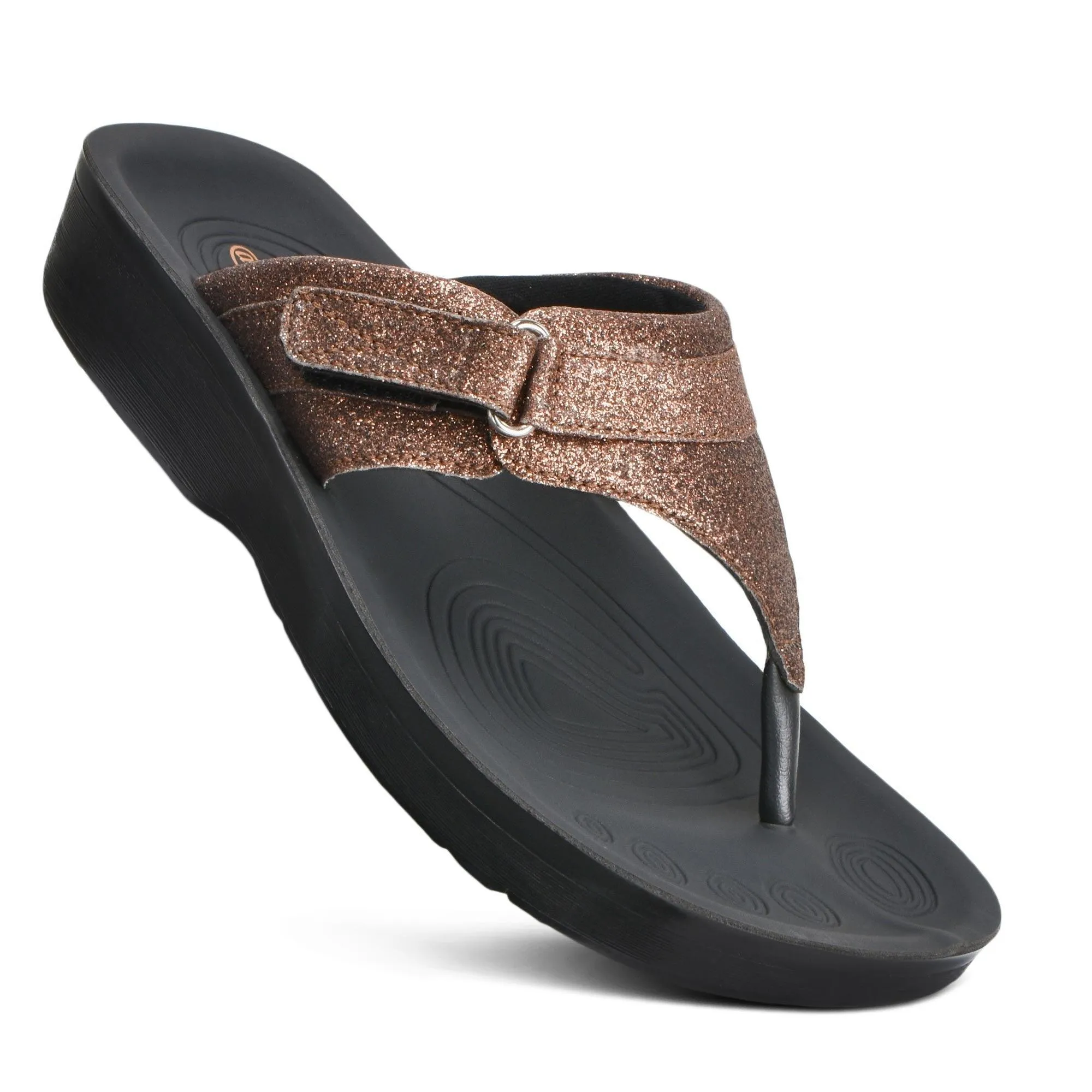 AEROTHOTIC - GLYNIS COMFORTABLE CASUAL THONG WOMEN’S WALKING SANDALS