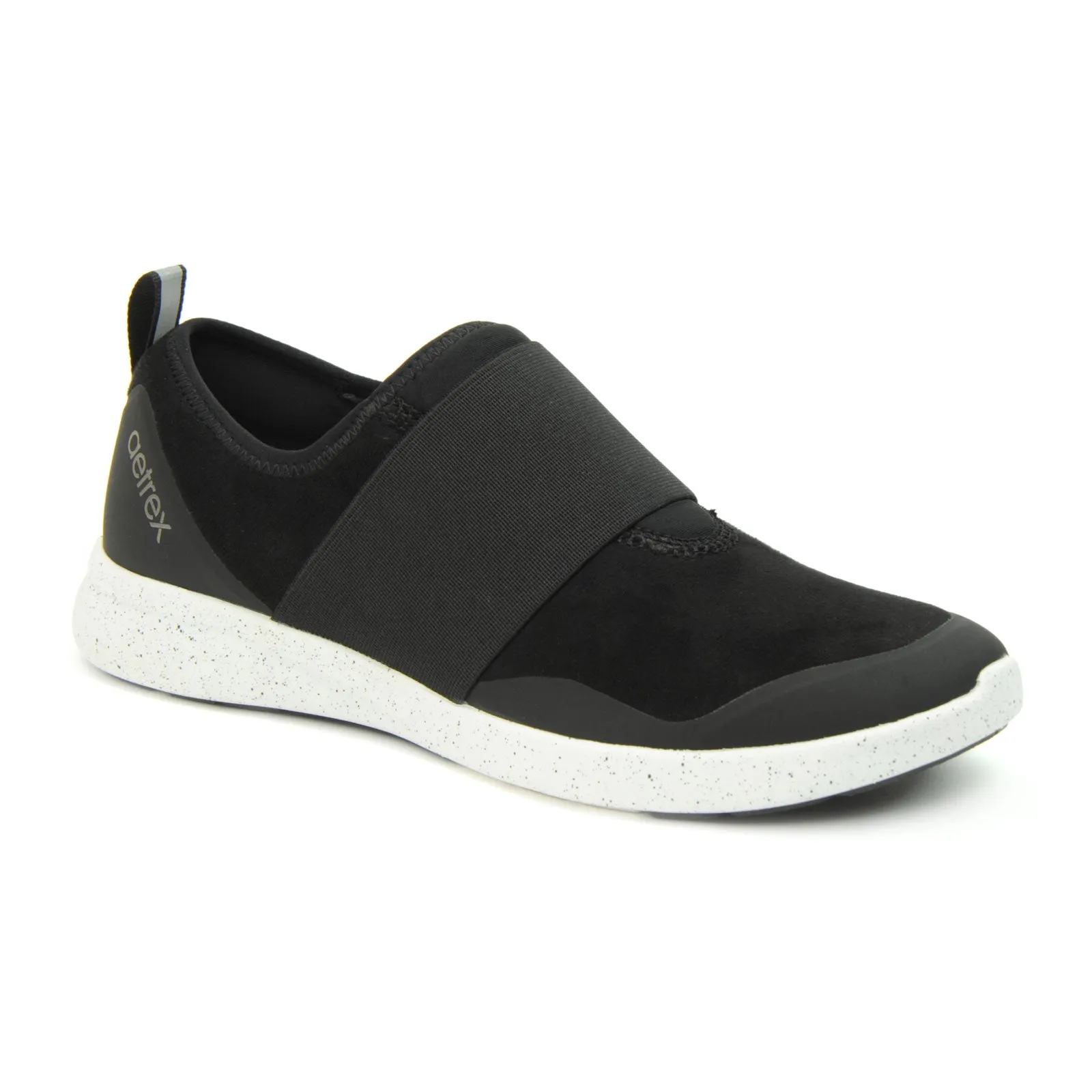 Aetrex Demi Slip On Sneaker (Women) - Black