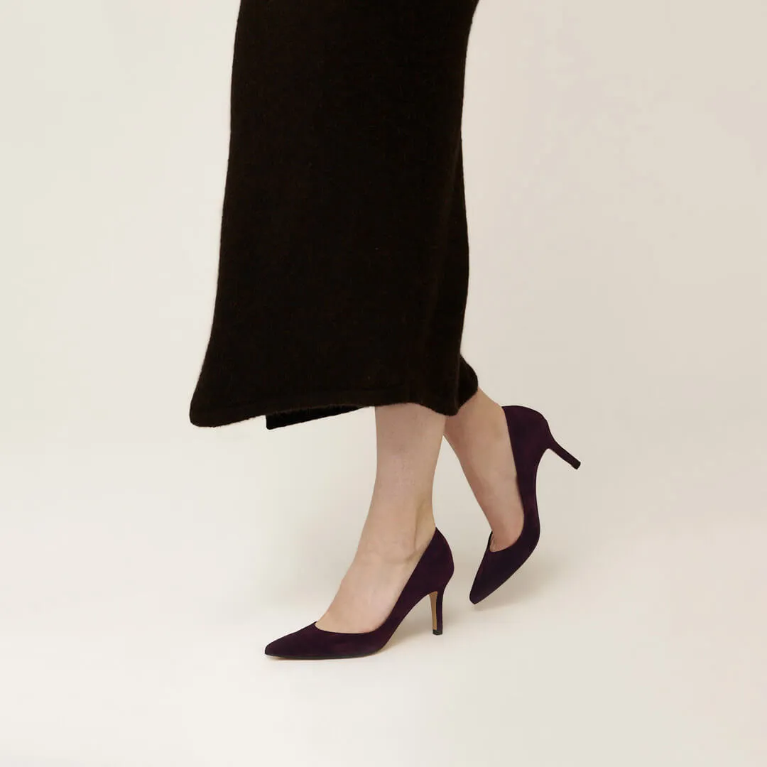 AMOLA SUEDE - leather pump