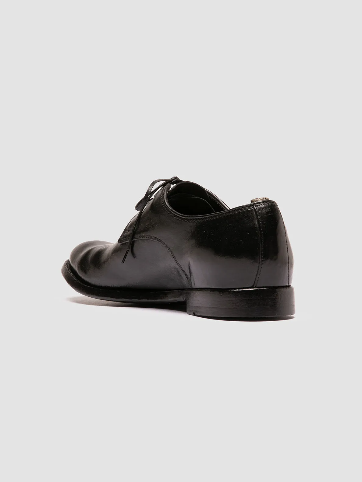 ANATOMIA 87 - Black Leather Derby Shoes