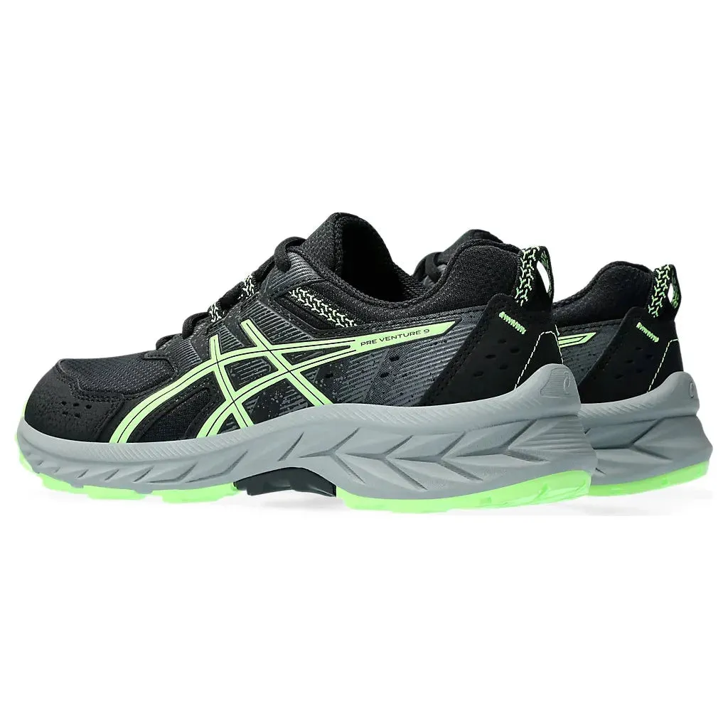 Asics Gel-Venture 9 GS Black/IIIuminate Green