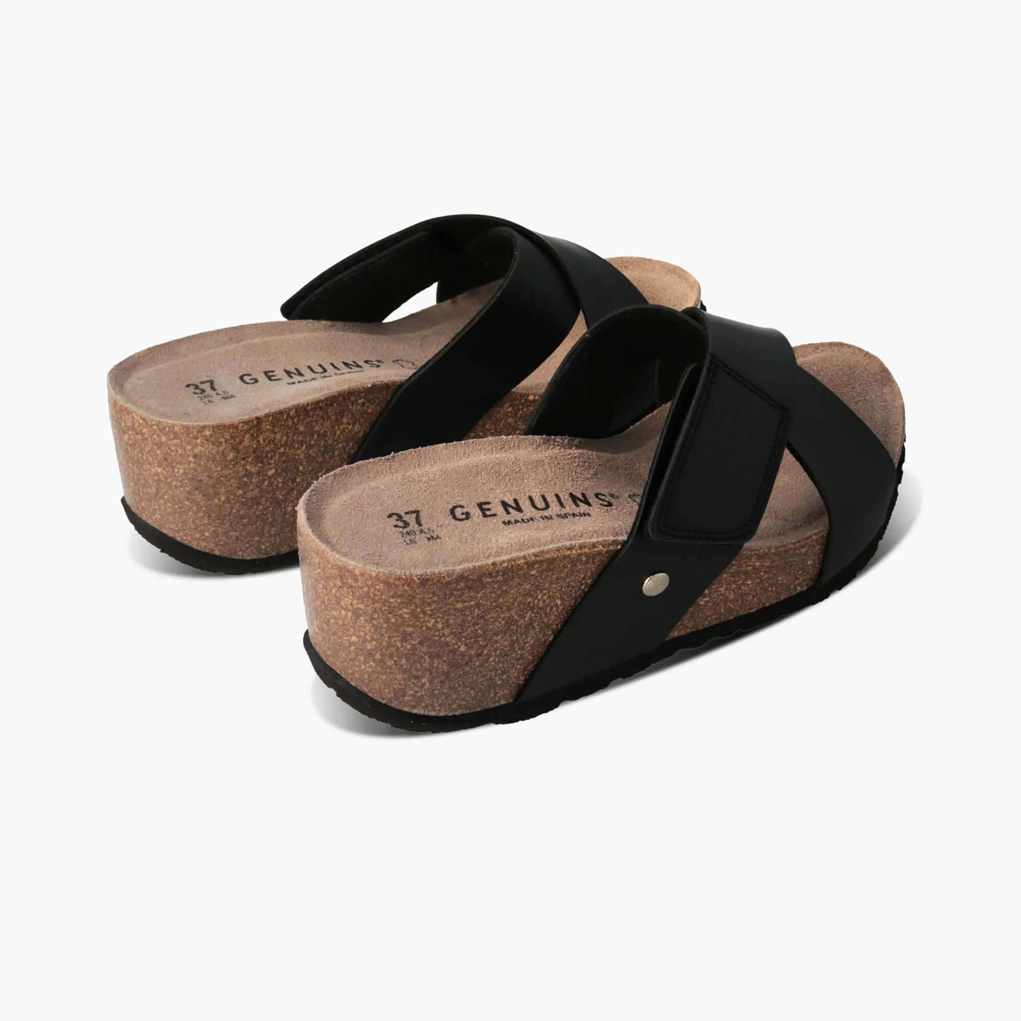 Benicasim Black Sandals