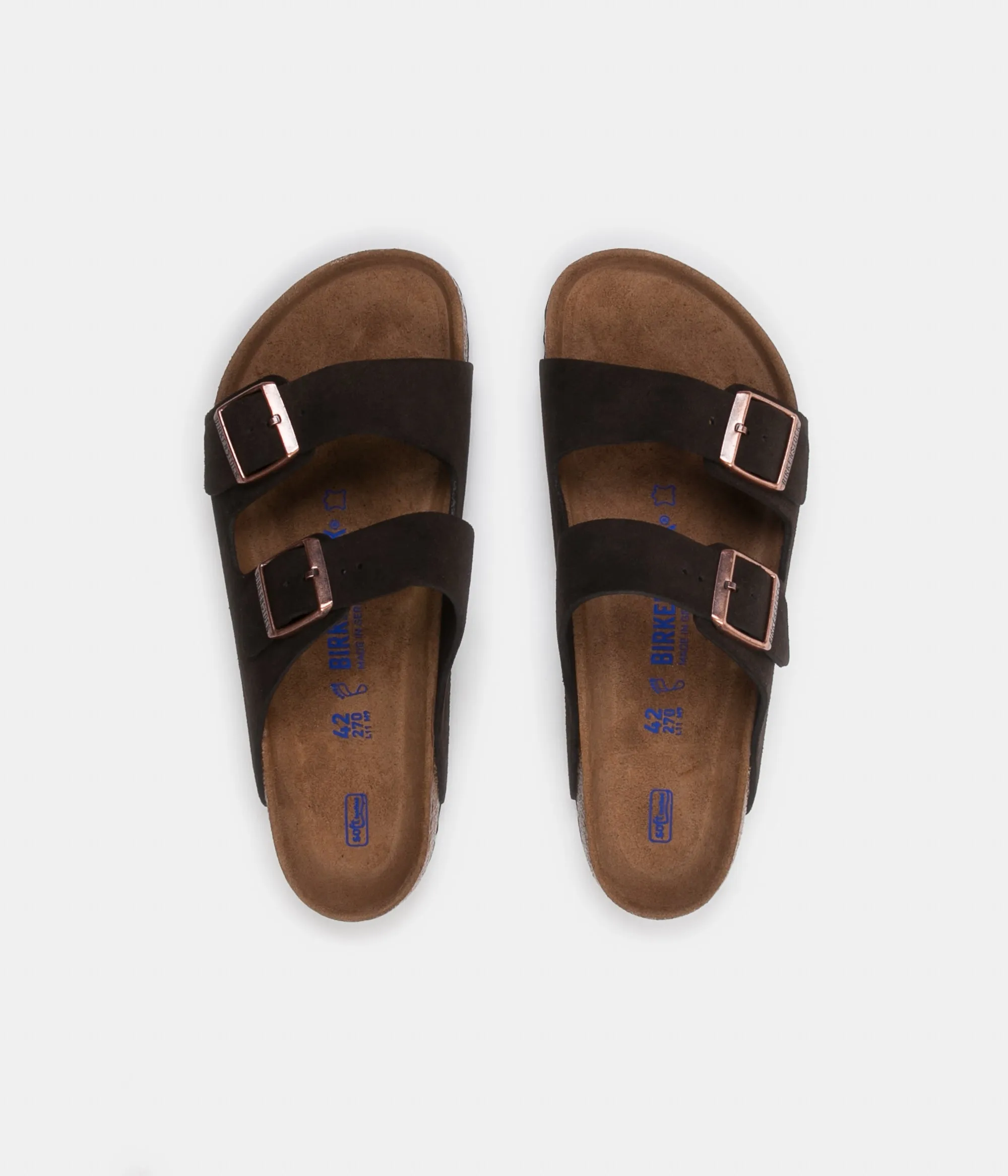 Birkenstock Arizona SFB Sandals - Mocca