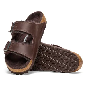 Birkenstock Arizona Shearling Oiled Leather Women's