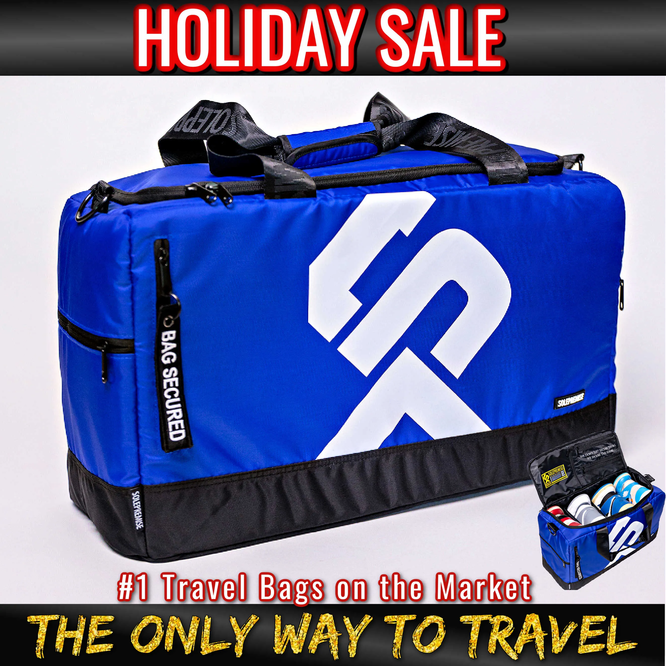 Blue Sneaker Duffle (HOLIDAY SALE)