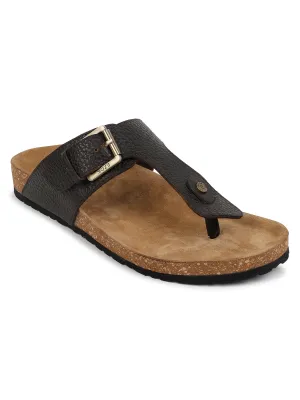 Brown Leather sandal for men