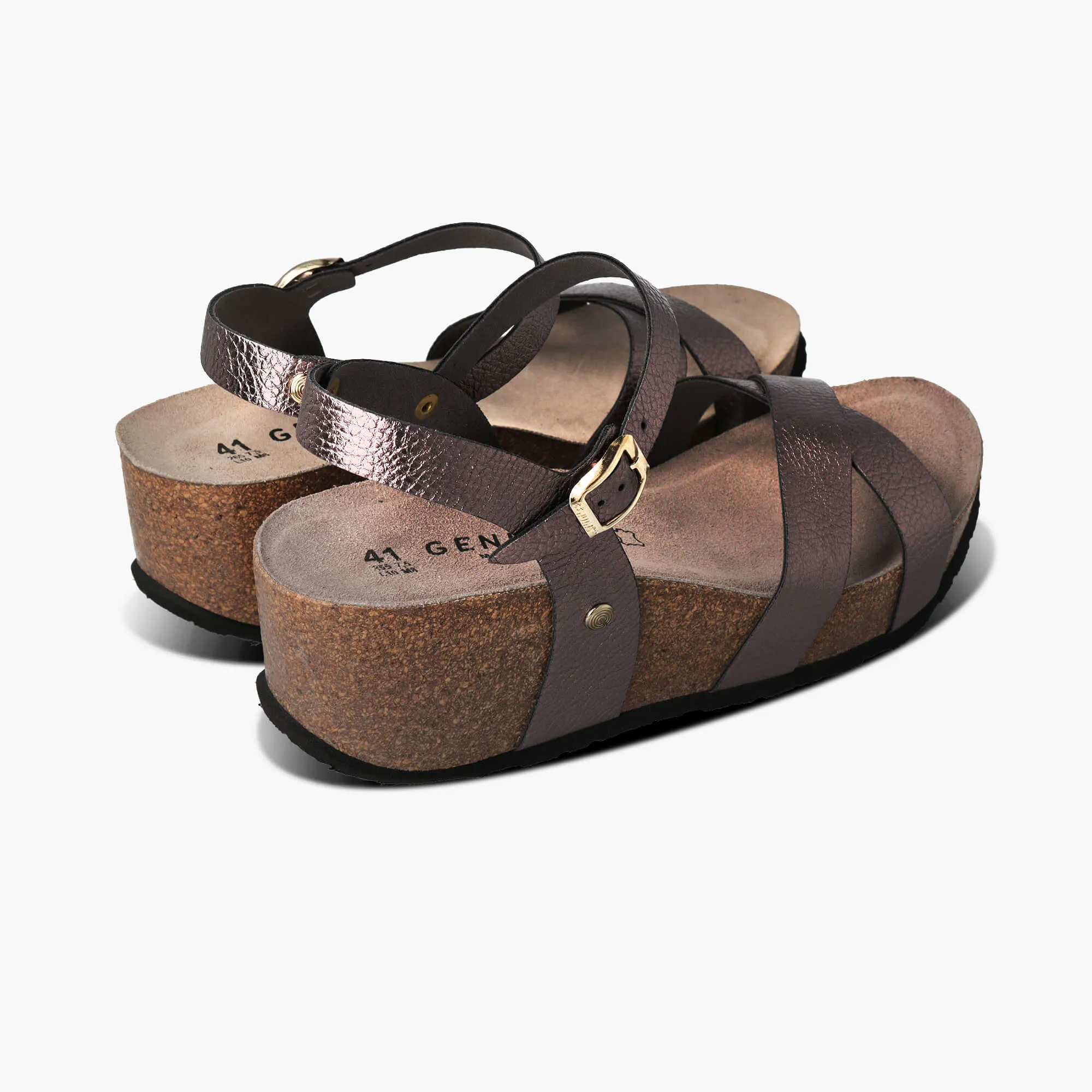 Camille Silver Sandals