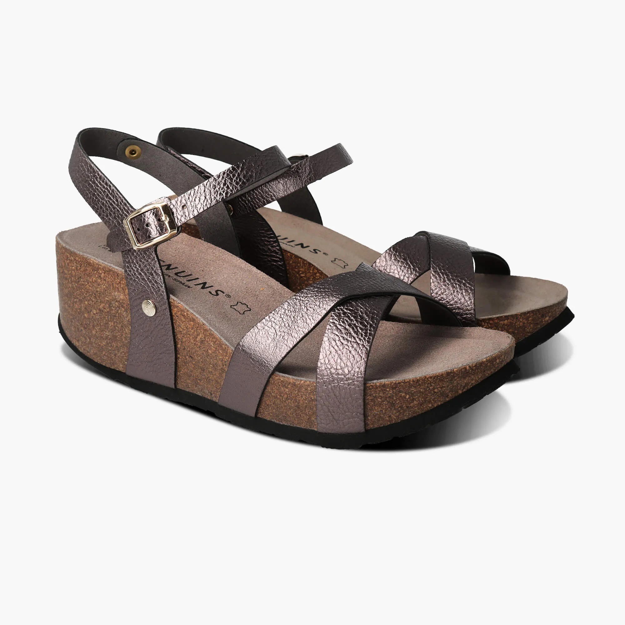 Camille Silver Sandals