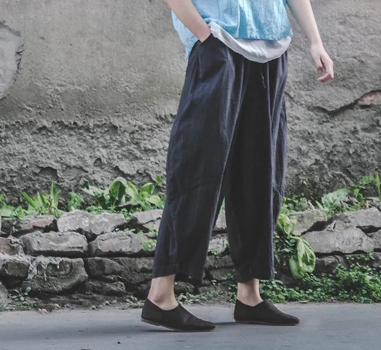 Casual Zen Linen Pants | Lotus