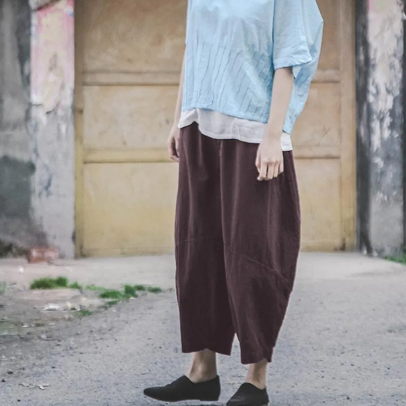 Casual Zen Linen Pants | Lotus