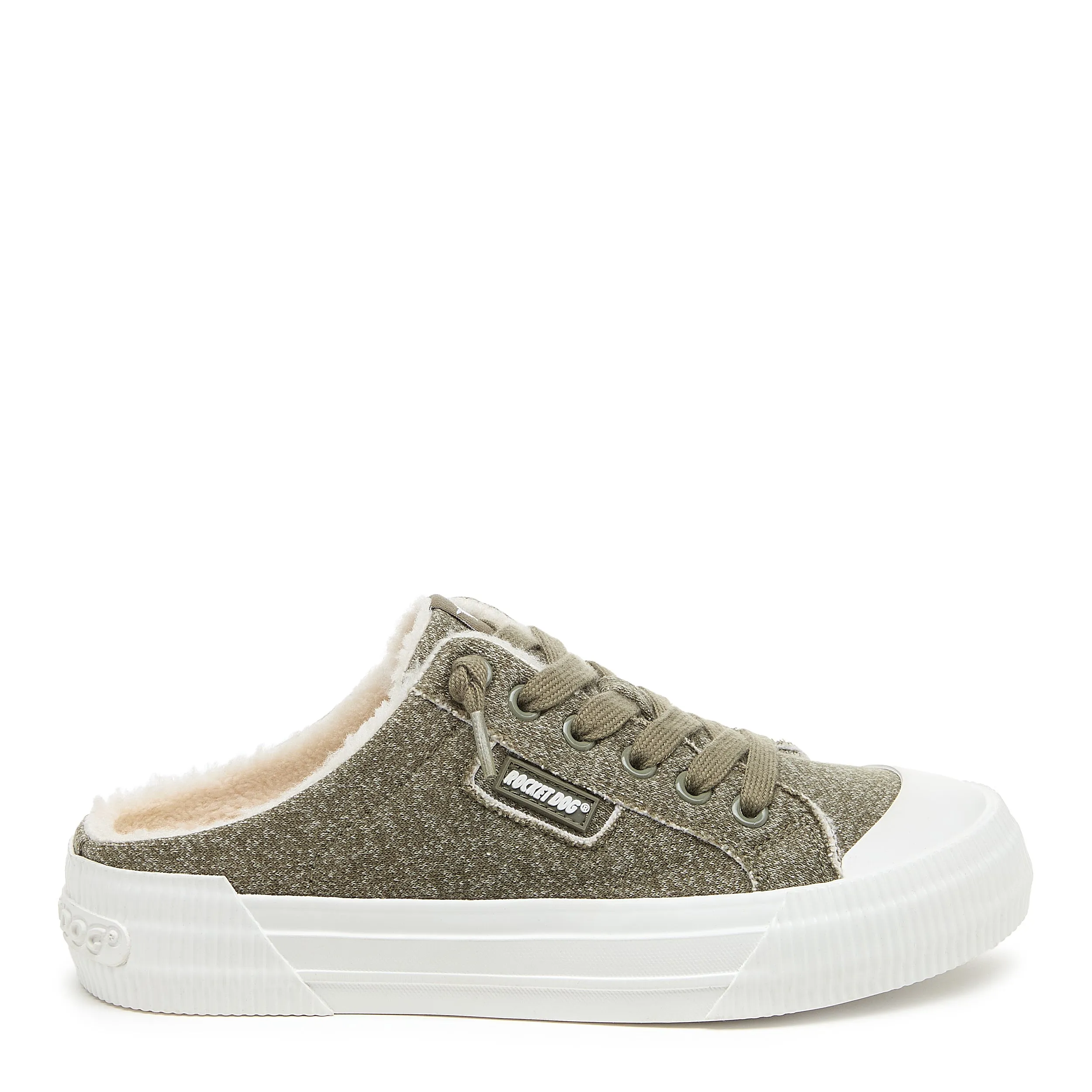 Cheery Olive Mule Sneaker