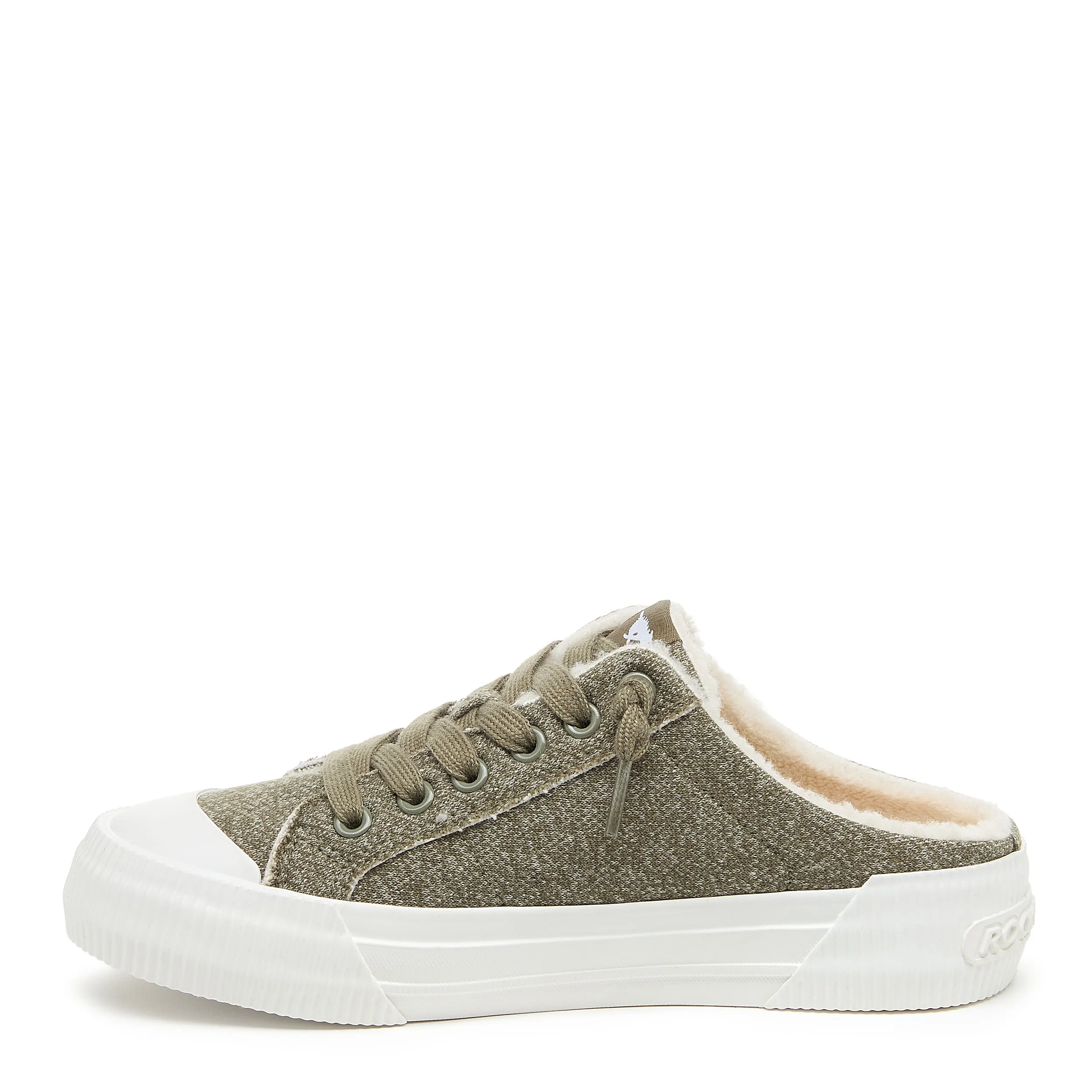 Cheery Olive Mule Sneaker