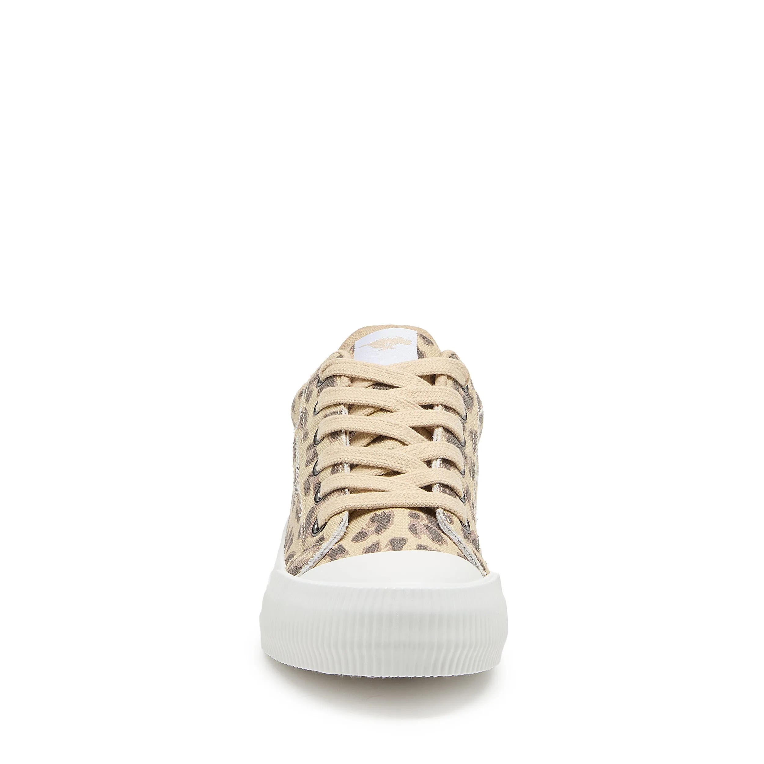 Cheery Tan Leopard Canvas Trainers