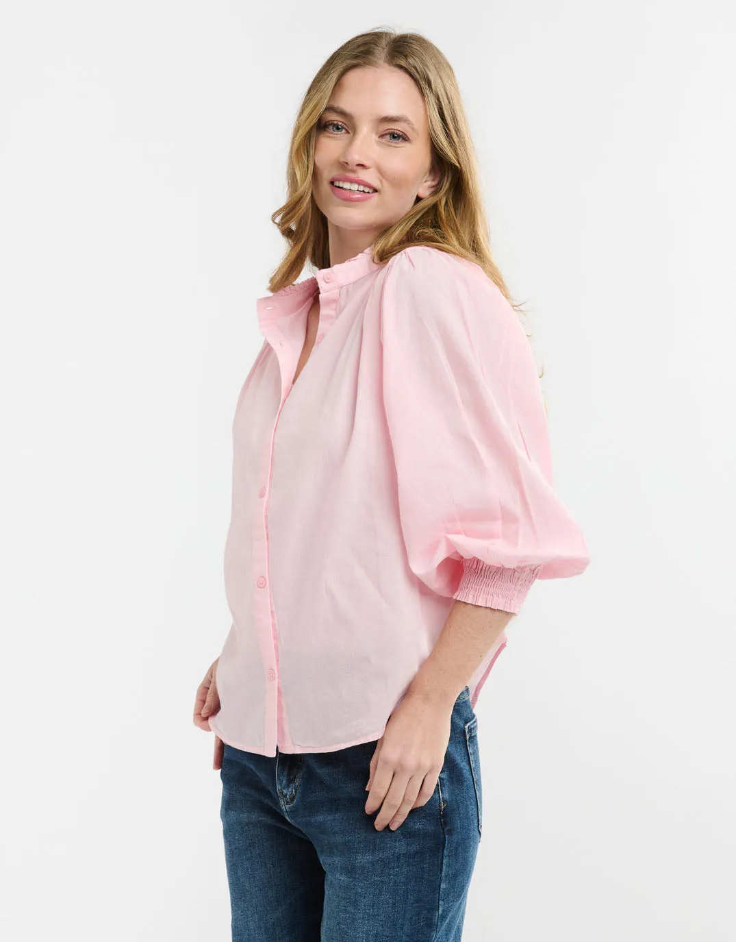 Clara Shirt - Soft Pink