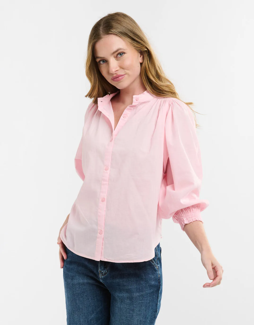 Clara Shirt - Soft Pink