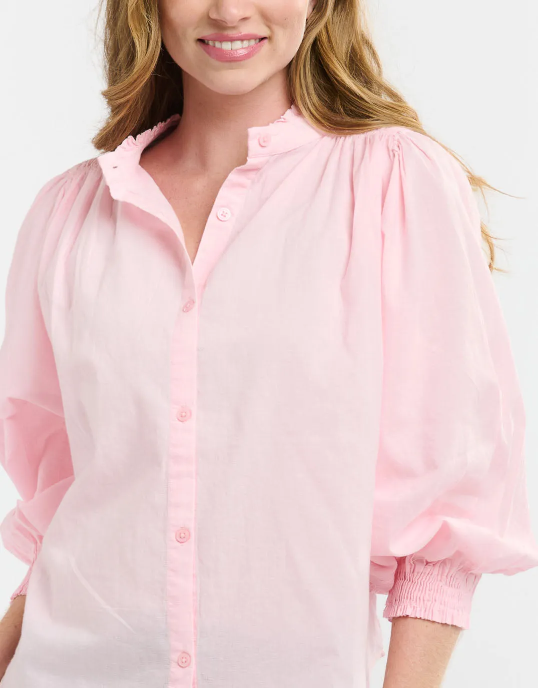 Clara Shirt - Soft Pink