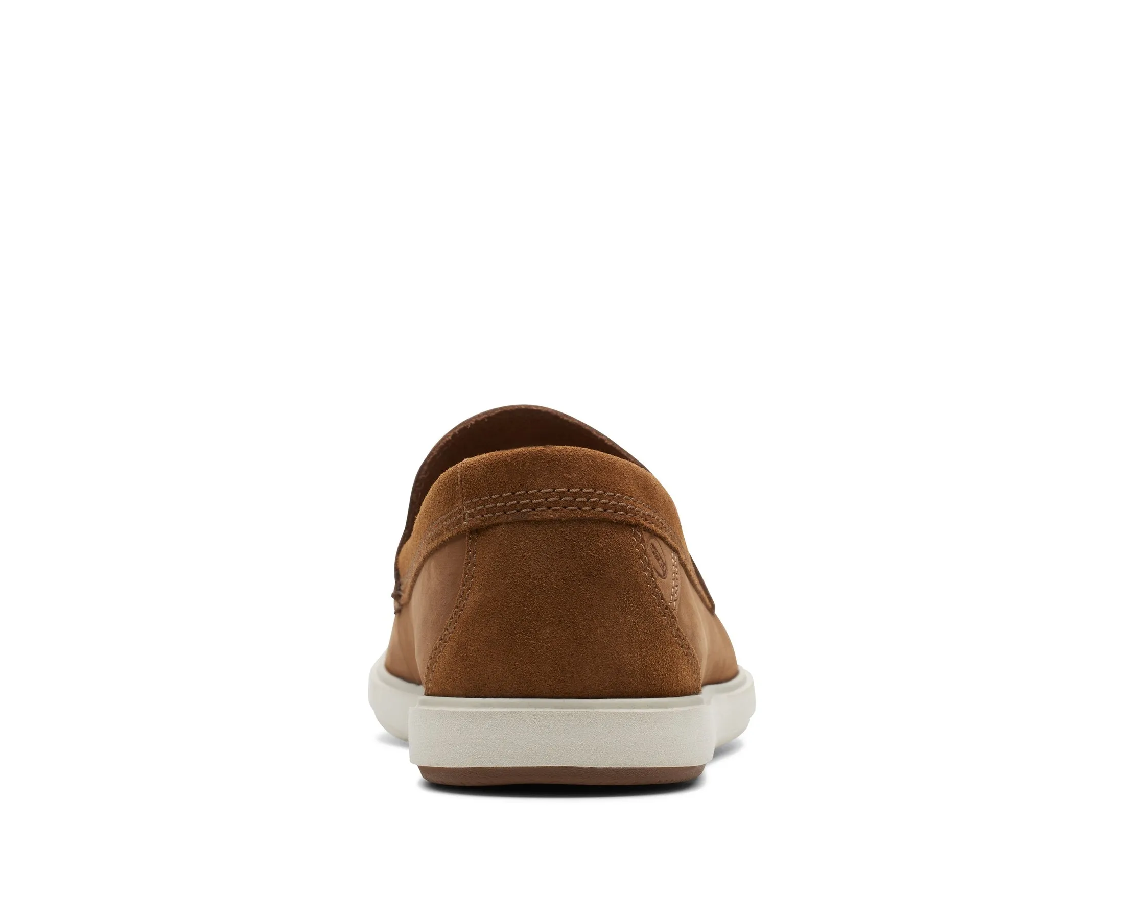 Clarks Bratton Loafer Dark Tan Nubuck