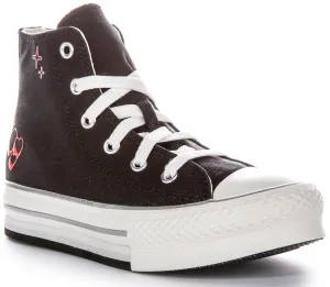 Converse All Star Eva A09121C In Black Y2K Red For Junior