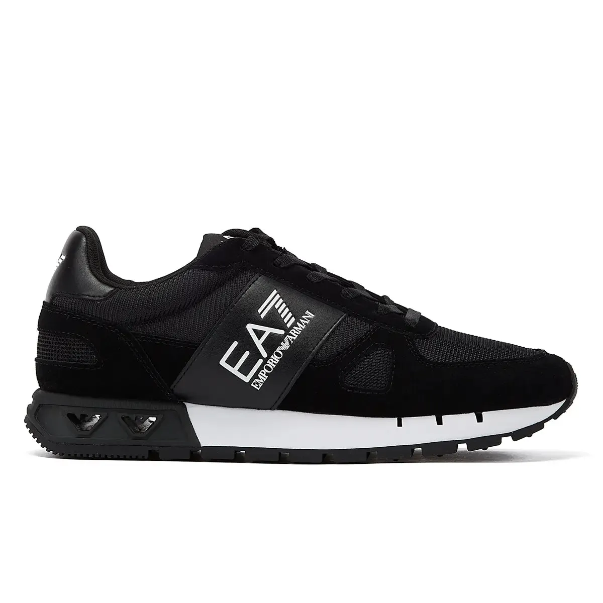 EA7 B&W Legacy Men's Black Trainers