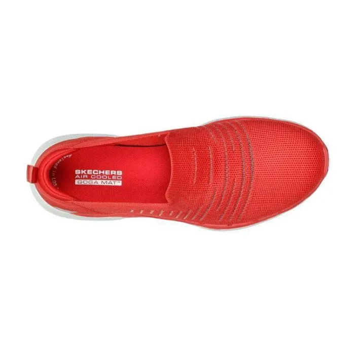 Go Walk 6 Elated Joy Slip On Red