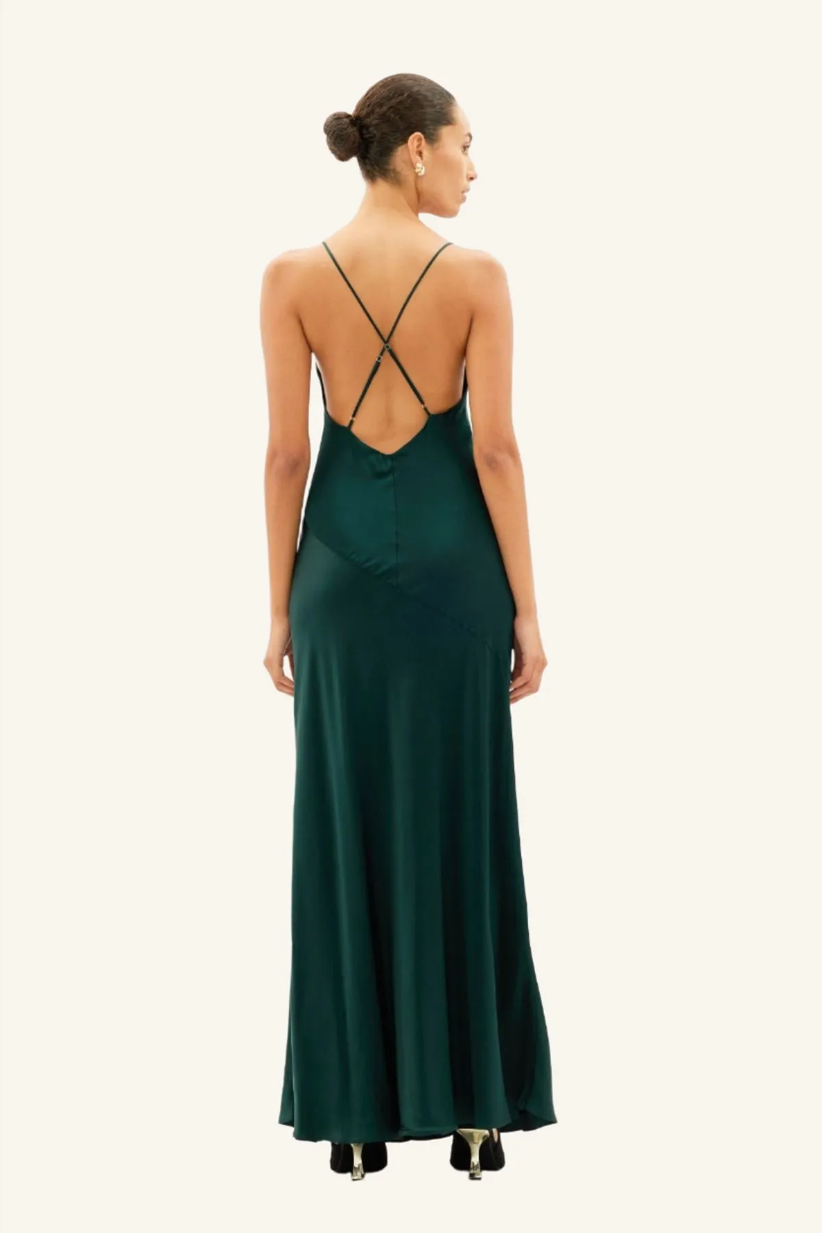 Grandeur Backless Slip Dress