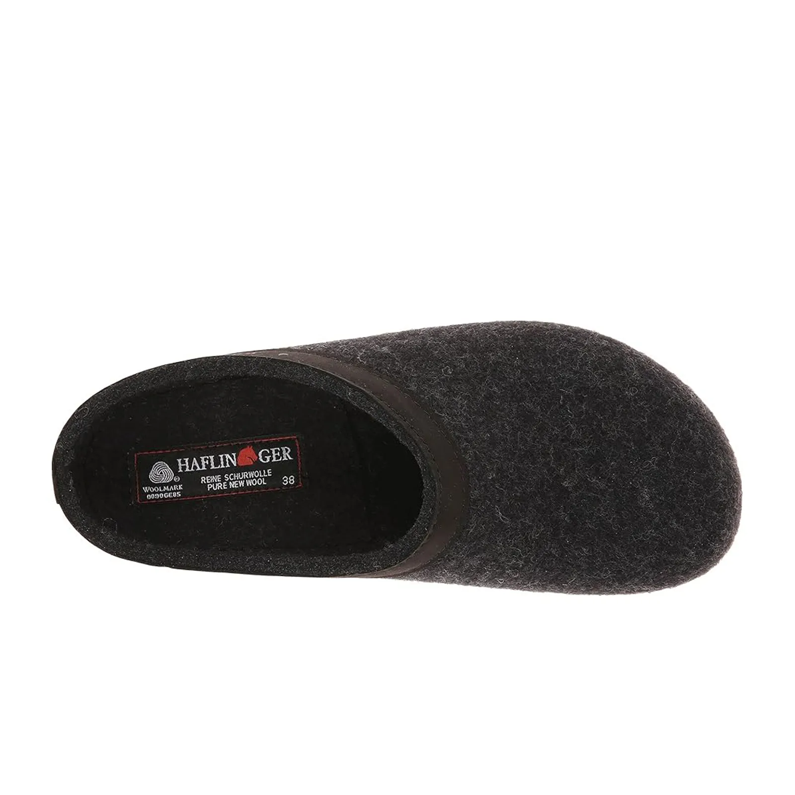 Haflinger GZL Clog (Unisex) - Charcoal