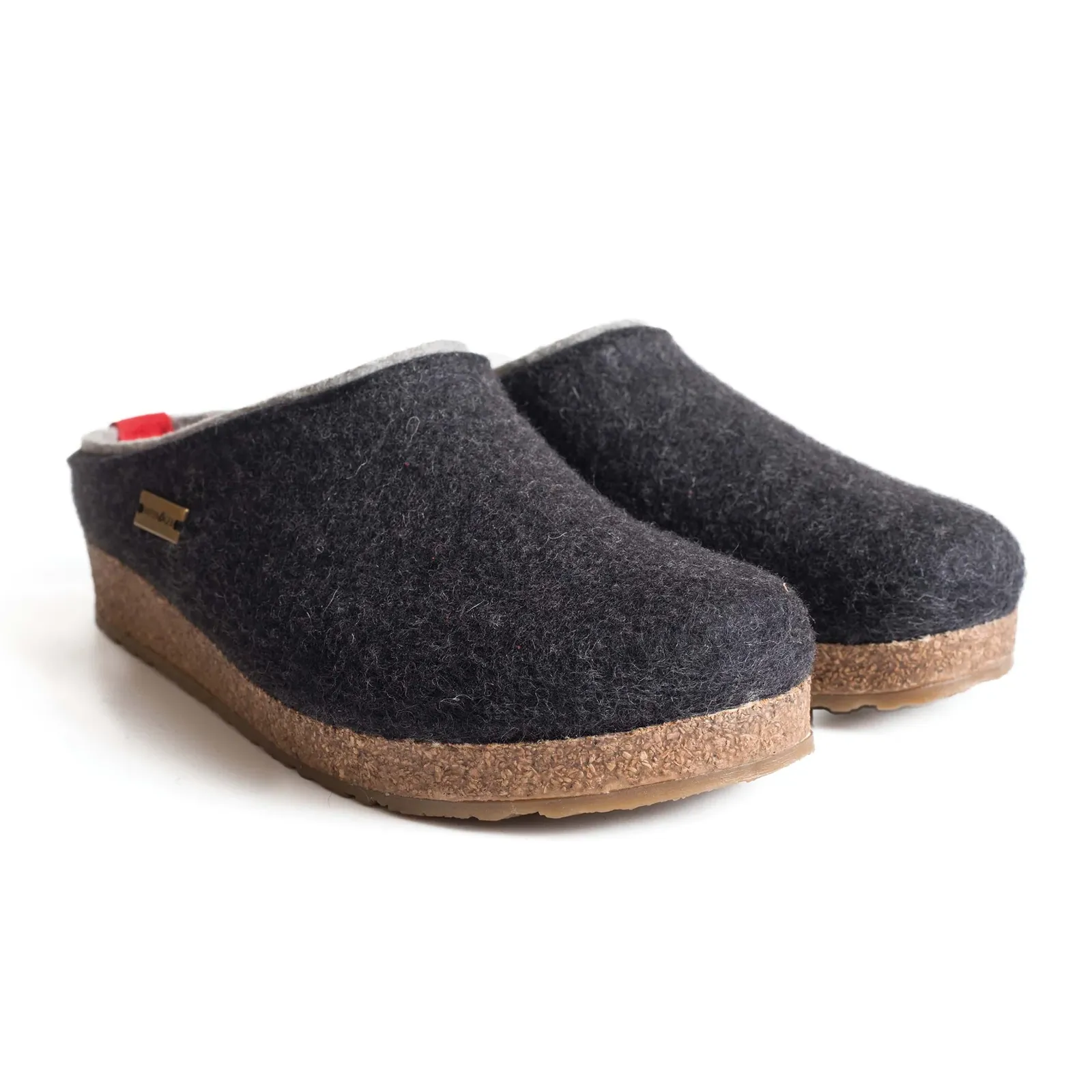 Haflinger Kris Clog (Unisex) - Charcoal