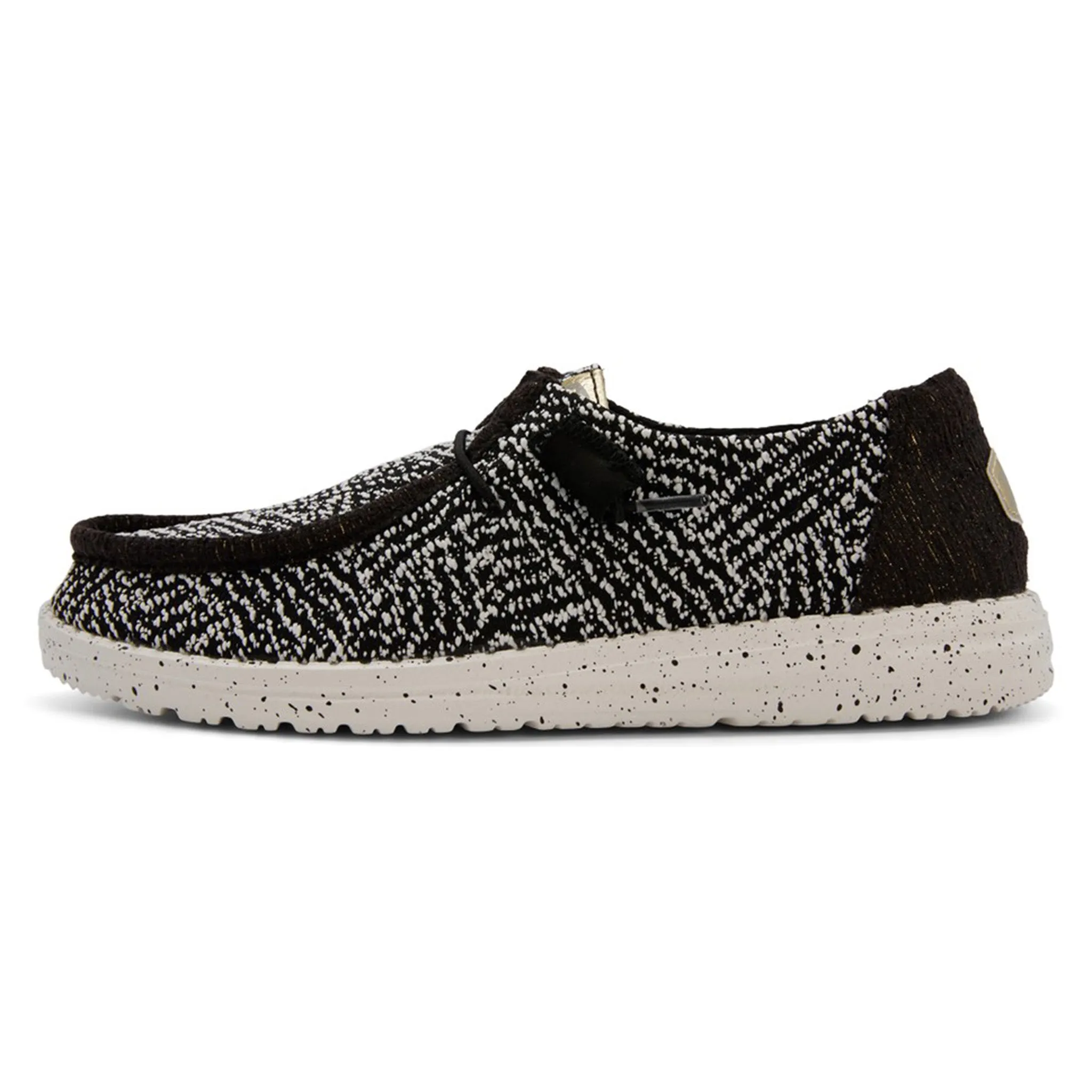 Hey Dude Women's Wendy Woven Zig Zag Black