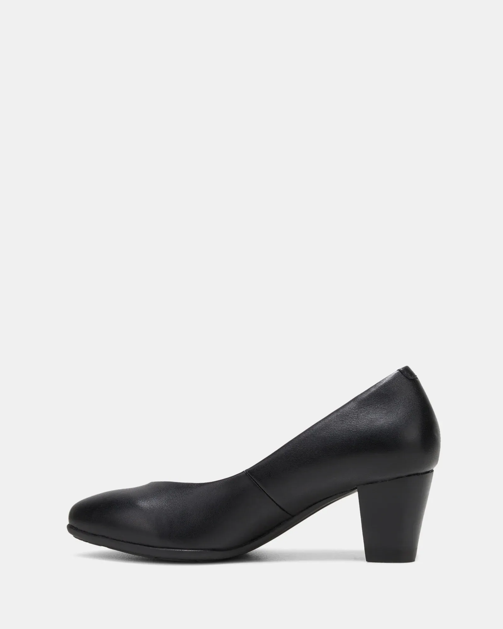 HUSH PUPPIES WOMENS THE POINT - BLACK