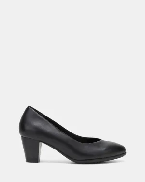 HUSH PUPPIES WOMENS THE POINT - BLACK