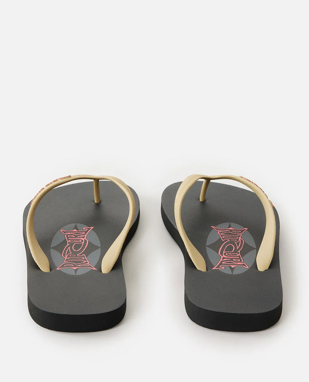 Icons Of Surf Bloom Open Toe - Tan Black