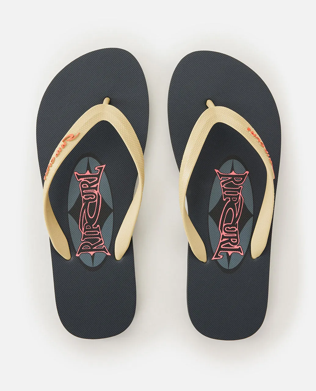 Icons Of Surf Bloom Open Toe - Tan Black