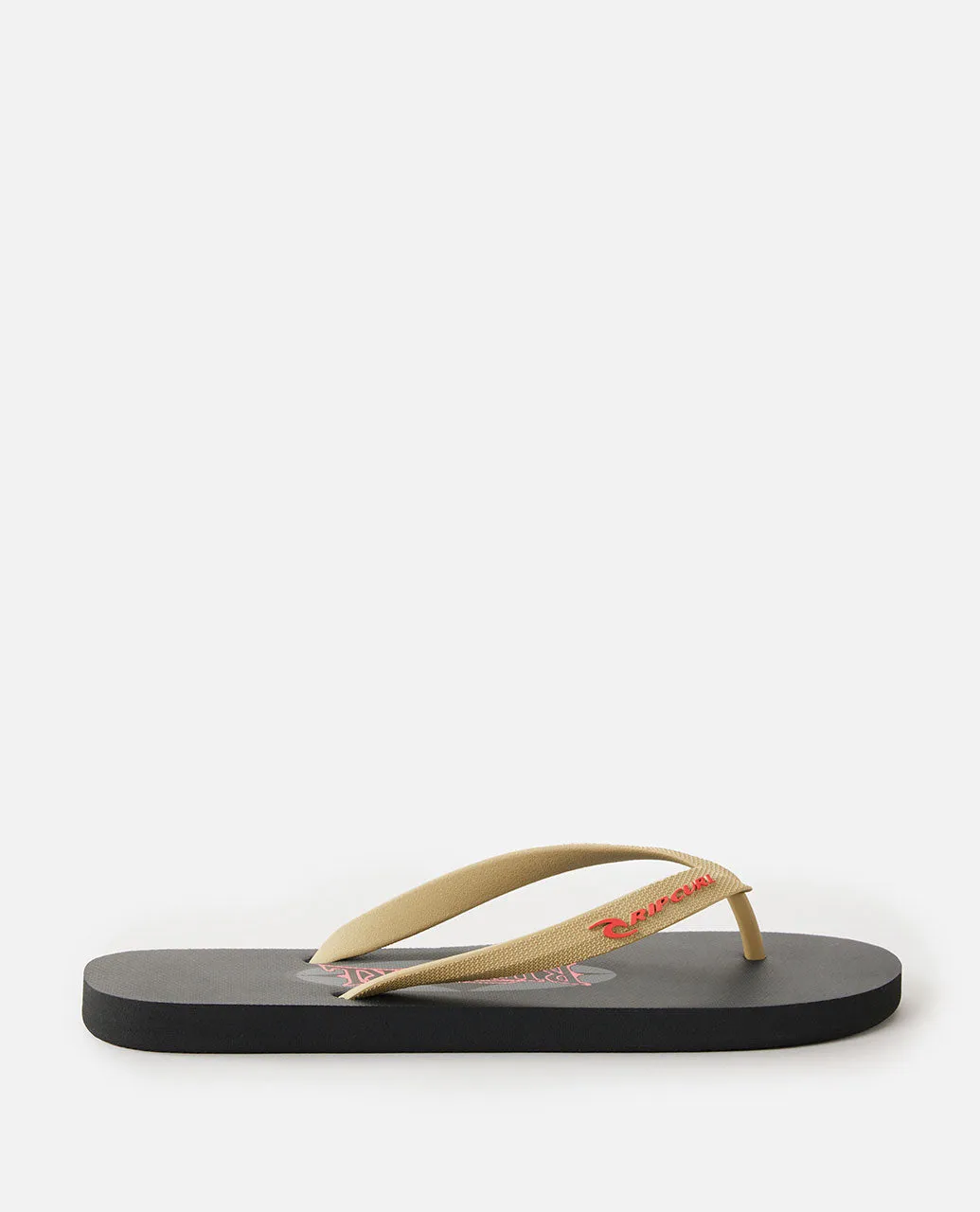 Icons Of Surf Bloom Open Toe - Tan Black