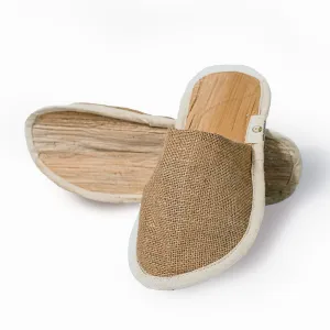 Indoor slippers – banana economy | closed toe slidders