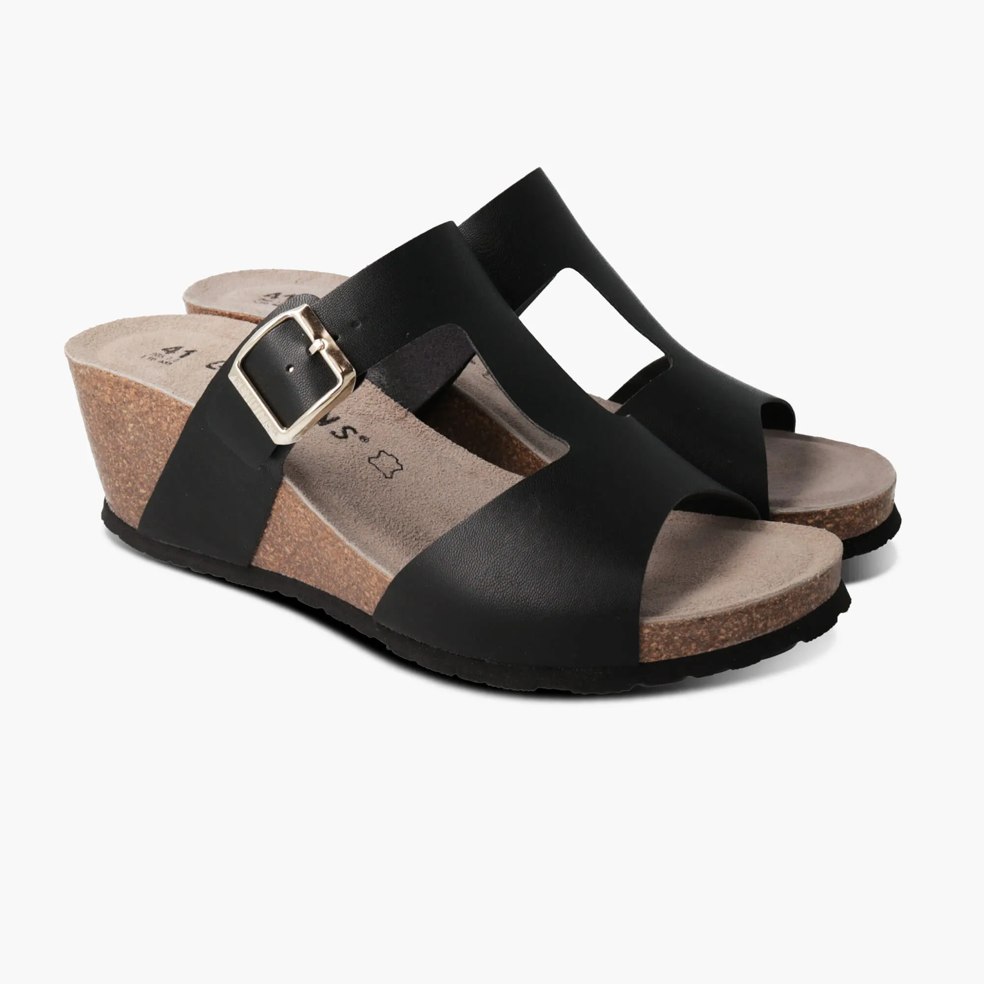 Jules Black Sandals