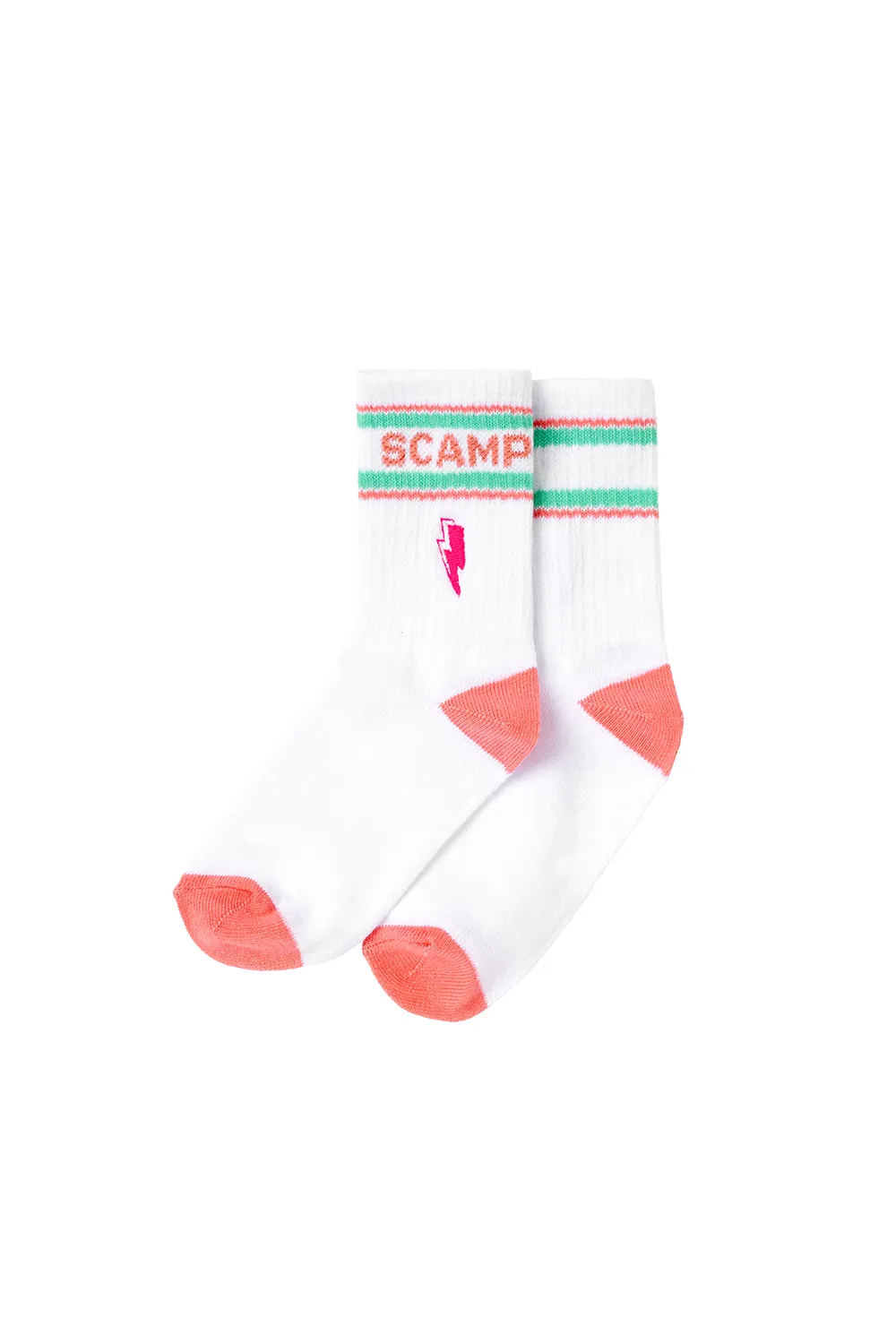 Kids White Sport Socks