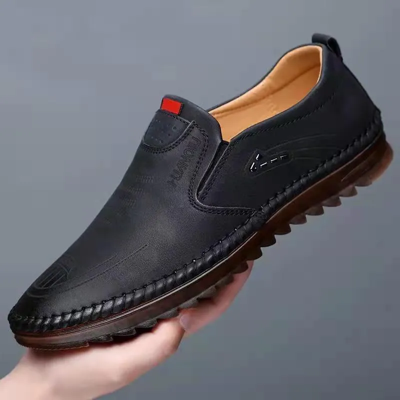 Leather Business Non Slip Breathable Shoes