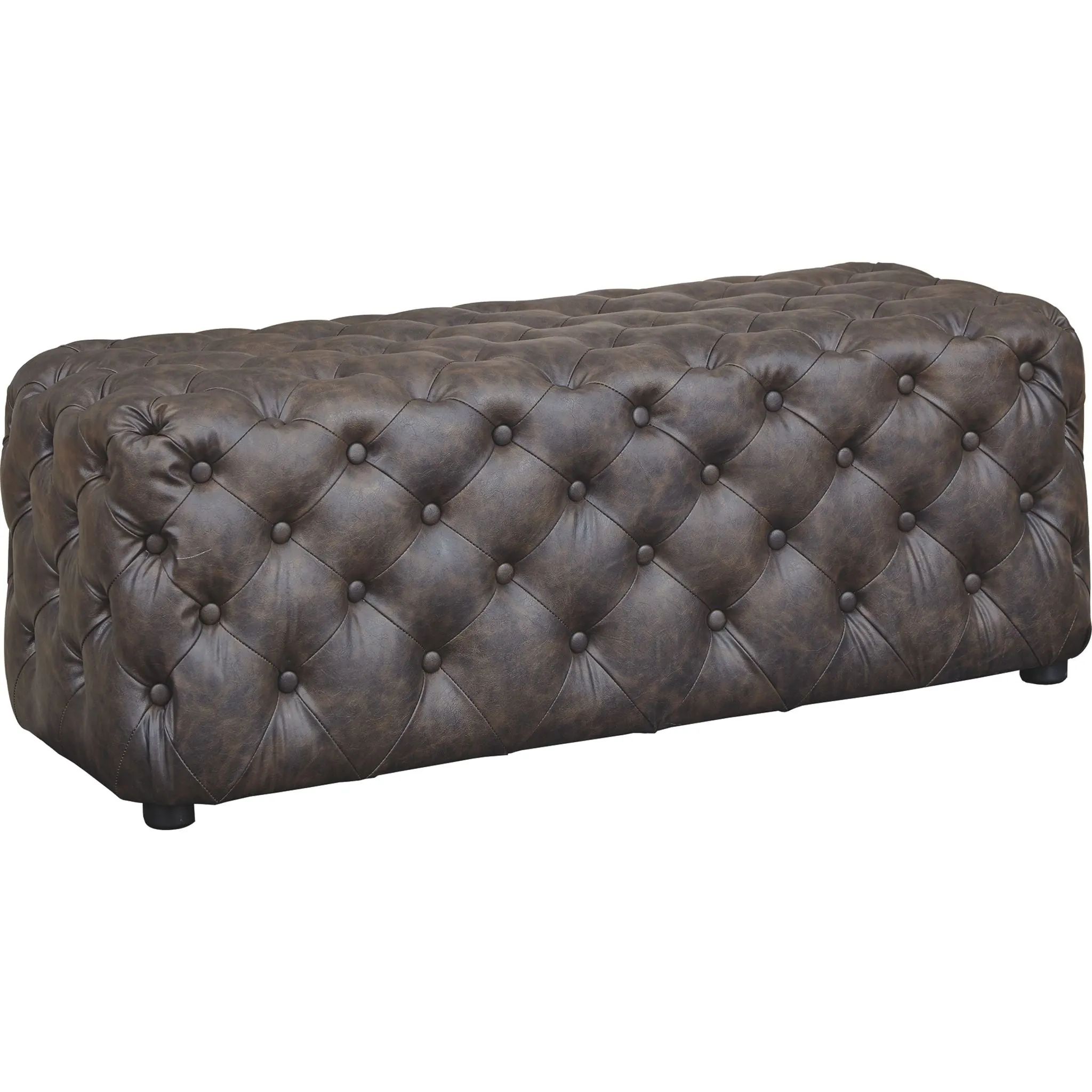 Lister Accent Ottoman - Brown