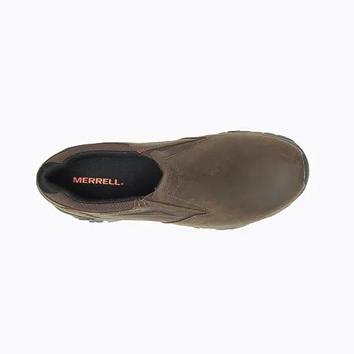 Merrell Men's Moab Adventure 3 Earth Wide Width, Leather Moccasin Hiking Shoes