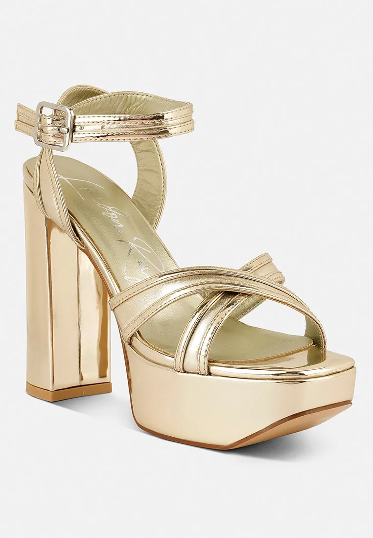 Nyle Platform High Heeled Sandals