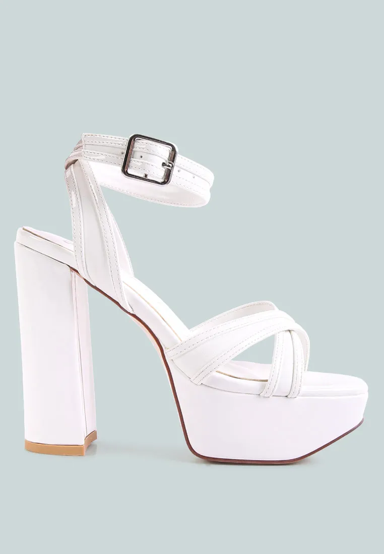 Nyle Platform High Heeled Sandals