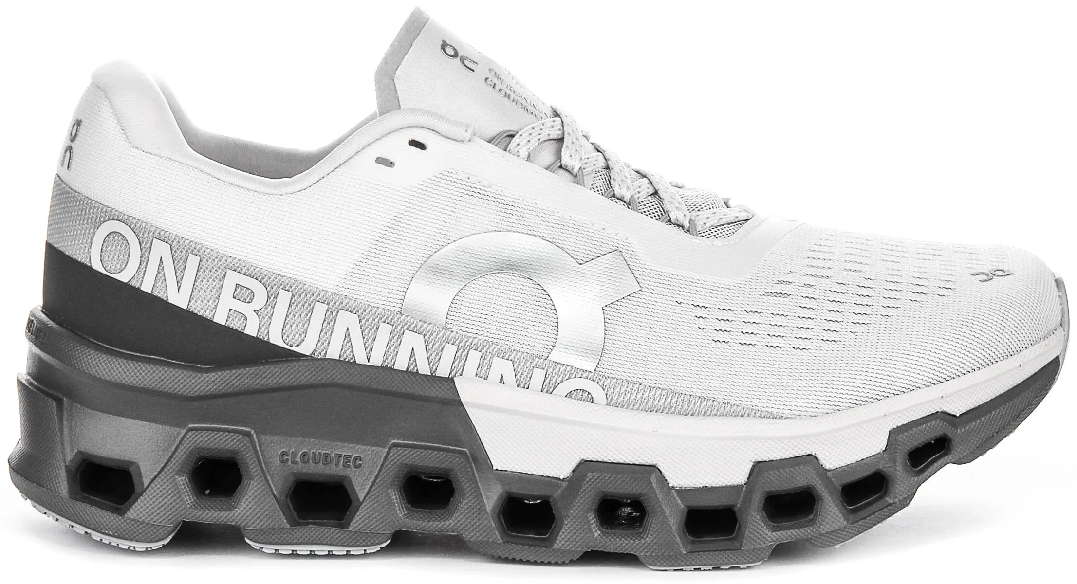 On Running Cloudmonster 2 In Grey For Men