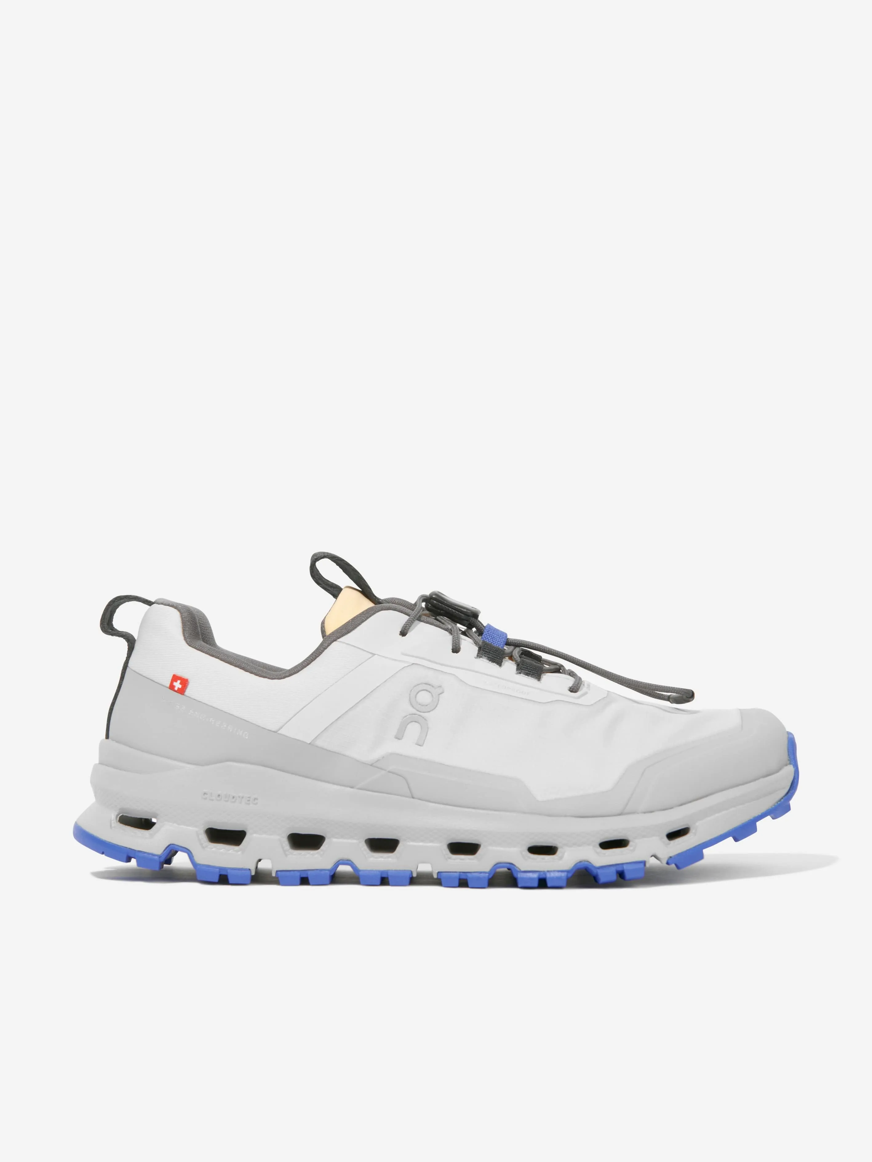 On Running Kids Cloudhero Waterproof Youth Trainers in Grey