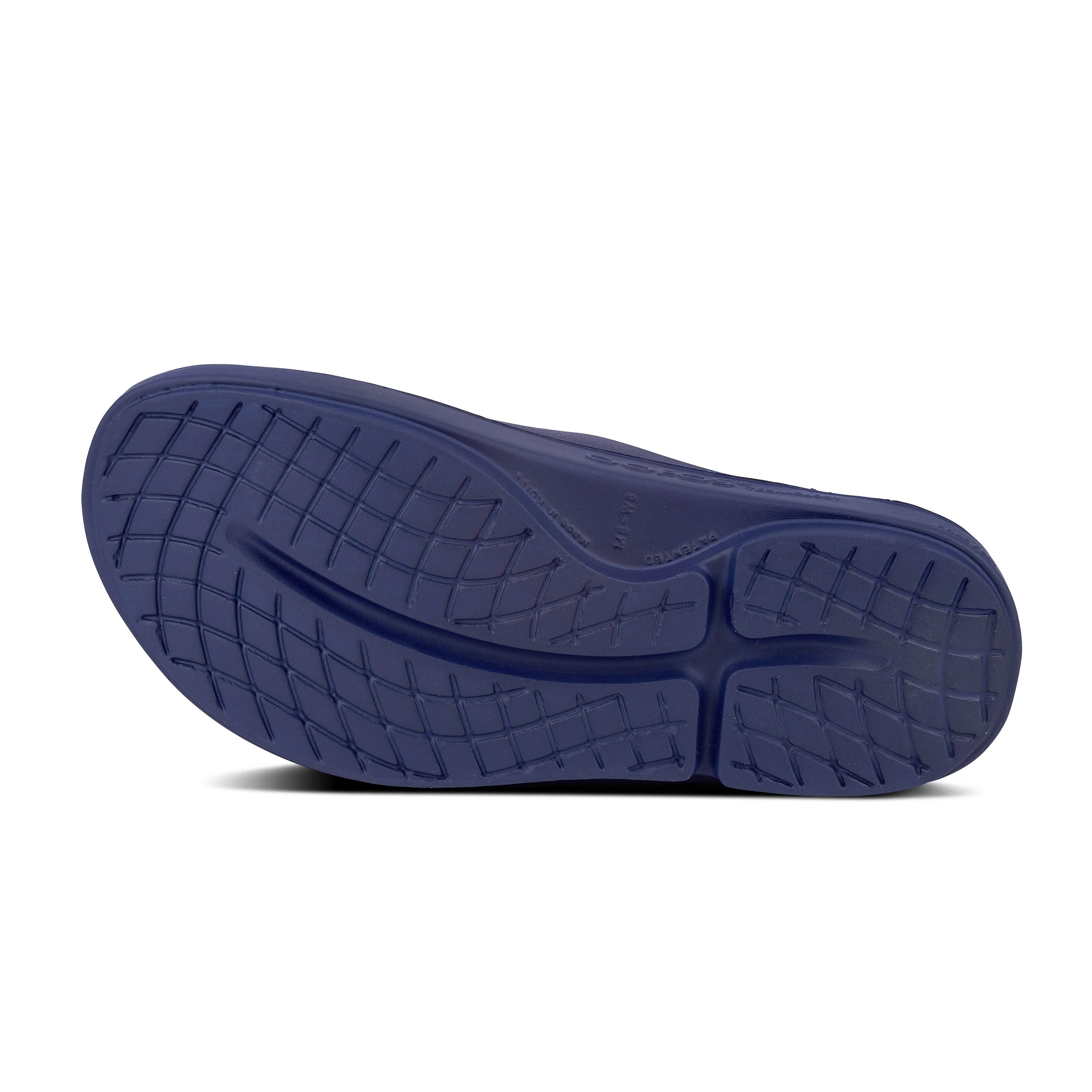 Oofos OOahh Slide Color: Navy