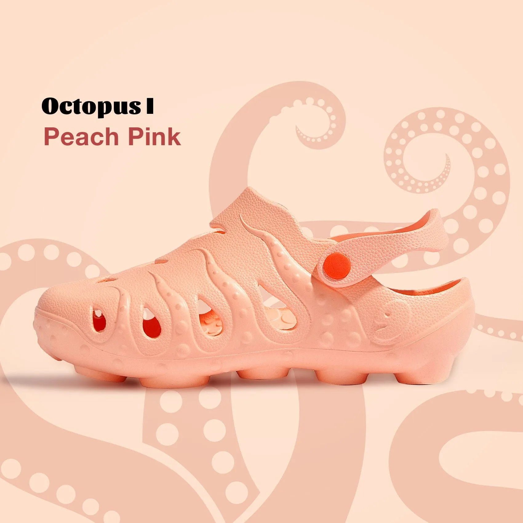 Peach Pink Octopus I Women