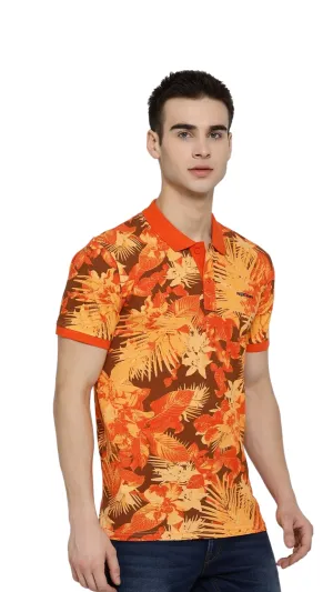 Pepe Jeans Blake Tropical Printed Pique Polo