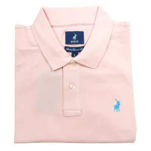 Polo Mens Pink Pique Golfer