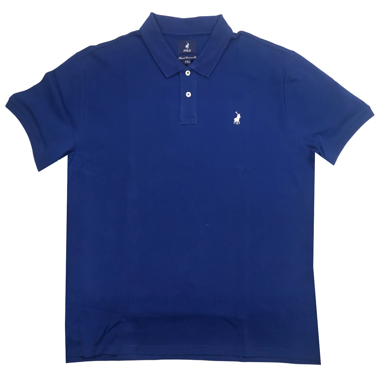 Polo Mens Pique Dark Blue Golfer